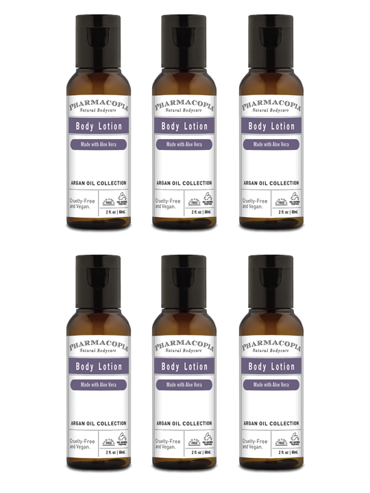 Argan Oil Body Lotion (2 oz) - Set of 6 (12 oz total) - Hyatt Hotels Collection