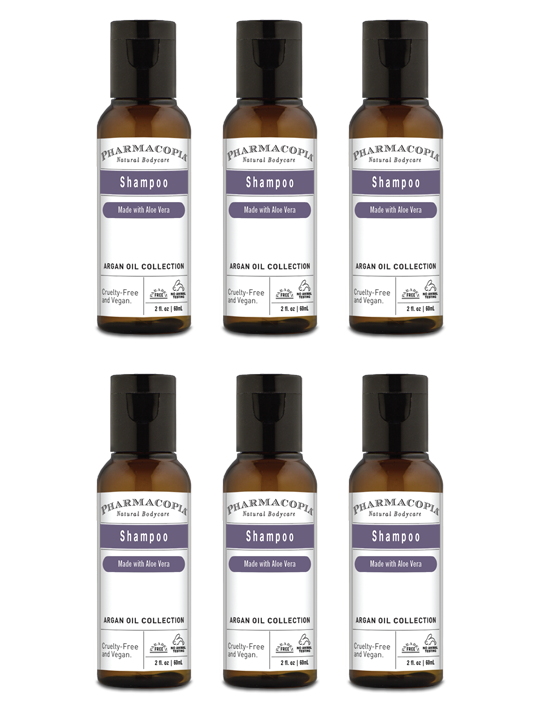 Argan Oil Shampoo (2 oz) - Set of 6 (12 oz total) - Hyatt Hotels Collection