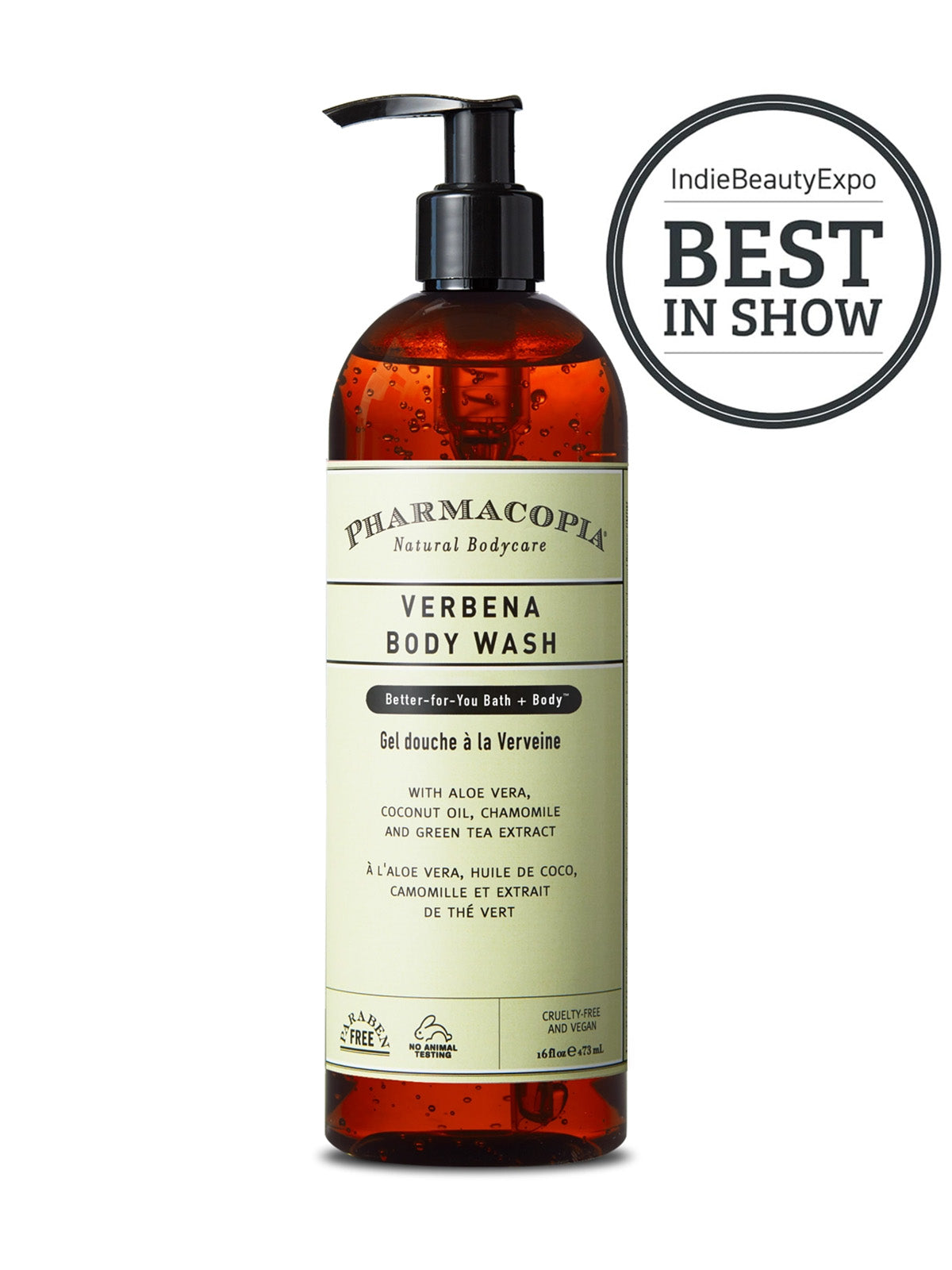 Verbena Body Wash 16oz – Pharmacopia Natural Bodycare