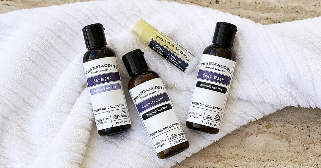 On-the-Go Clean Beauty Essentials for Hair, Body & Lips