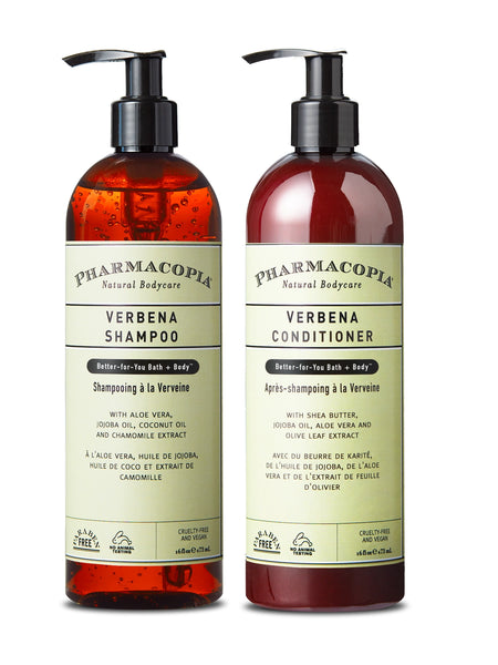 Verbena Shampoo and Conditioner Bundle (32 oz total) – Pharmacopia